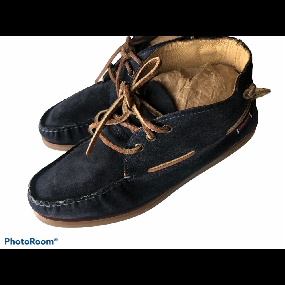 Sebago campsides mid chukka leather men boots - Picture 3 of 9
